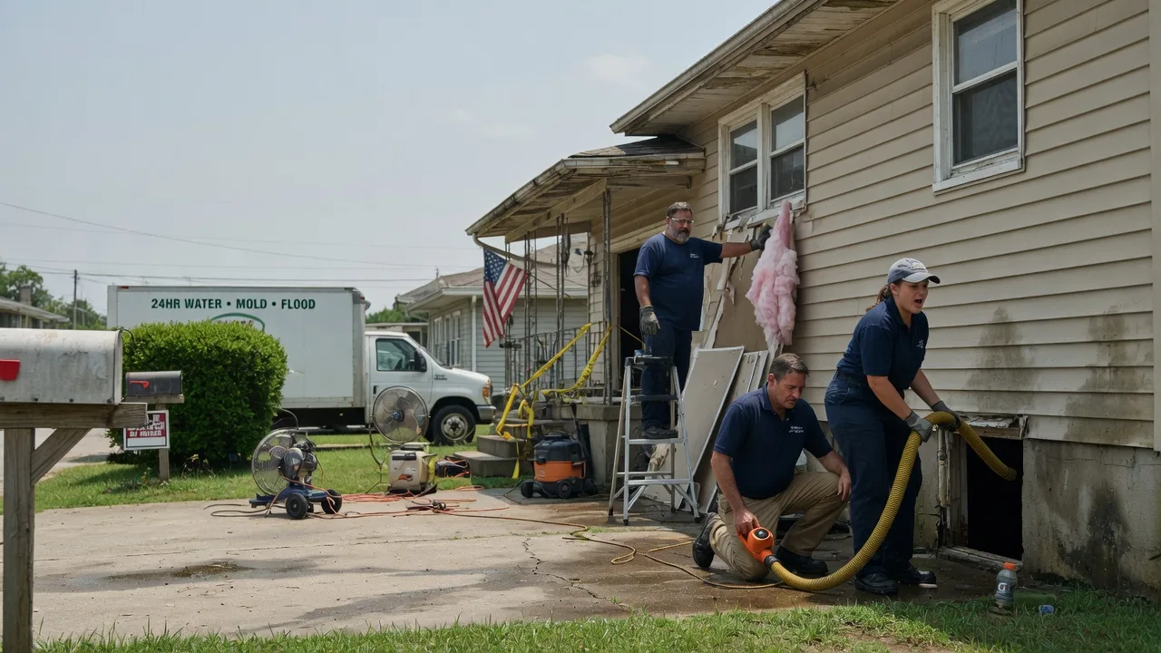 Water Damage Repair in Burton, TX near me